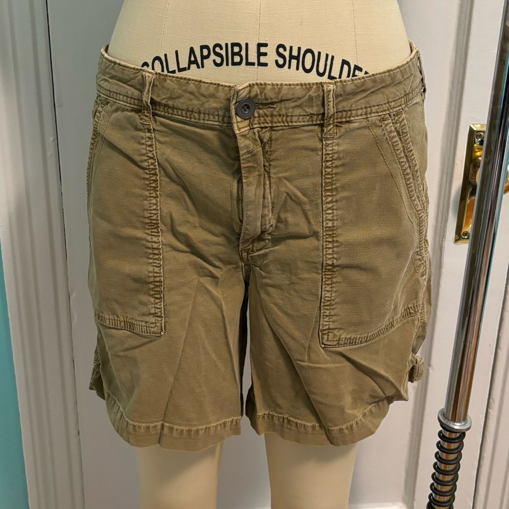 Anthropologie Pilcro Wanderer Utility Cargo Shorts 30/10